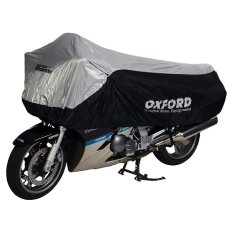 Krycí plachta na motocykl OXFORD UMBRATEX CV1 barva stříbrná, velikost L - nepromokavá