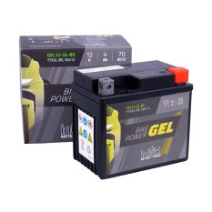 intAct YTX5L-BS / 50412 Gel Bike-Power Battery