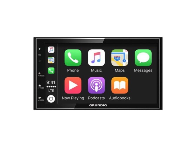 GRUNDIG 2DIN DAB+ / FM autorádio / 6,8" displej / USB / Bluetooth / Apple CarPlay / Android Auto