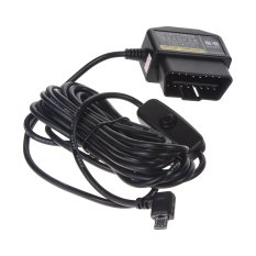 Kabeláž pro napájení DVR kamery z OBD konektoru na microUSB