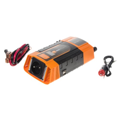 Měnič napětí z 12/220V + USB 600W/displej