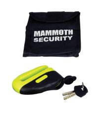 Mammoth security zámek na kotouč žlutý