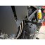 Padací protektory PHV Ducati Monster 797 - Barva krytek: Červený eloxovaný hliník, Typ protektoru: PHV1K-půlkulatý černý protektor