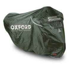 Krycí plachta na motocykl OXFORD STORMEX barva černá, velikost S - odolná vysokým teplotám, s podšívkou