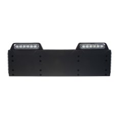 4x PREDATOR 6x4W LED pod SPZ, 12-24V, modrý, ECE R65