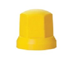 Krytky šroubů kol F-33mm vysoké, tmavě žluté