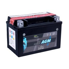 intAct YTX9-BS Maintenance Free AGM Bike-Power Battery
