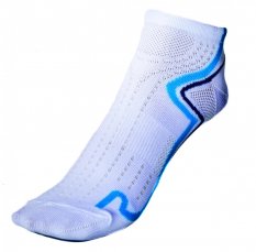 Eigo Low Cut ponožky Coolmax White / Cyan