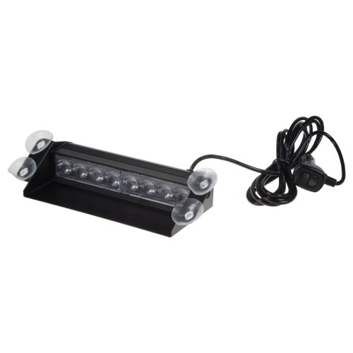 PREDATOR LED vnitřní, 8x3W, 12-24V, červeno-modrý, 240mm