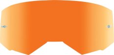 Oranžové motokrosové horní hledí do brýlí FLY RACING 2019 Zone/Focus Replacement Lens
