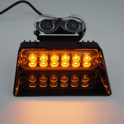 PREDATOR LED vnitřní, 12x LED 3W, 12/24V, oranžový, ECE R65