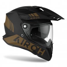 Airoh Commander 'Gold' Adventure motocyklová přilba- zlatá mat