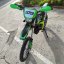 Dětská benzínová motorka Leramotors By Apollo THUNDER 140cc 19/16 Zelená