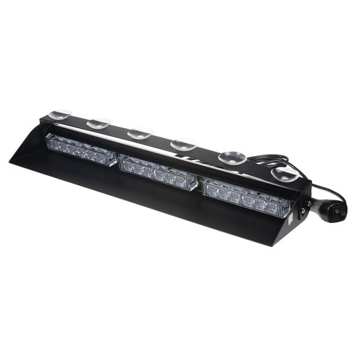 PREDATOR LED vnitřní, 18x3W, 12-24V, modrý, 490mm, ECE R10