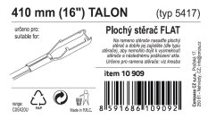 Stěrač FLAT BULK (TALON) 16"/410mm