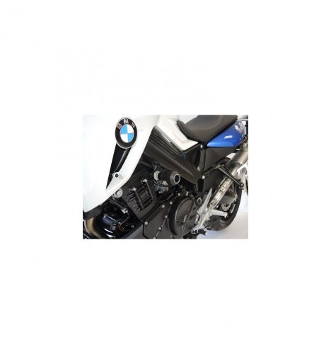 Padací protektory PH01 BMW F 800R - Barva protektorů: Bílý polyamid