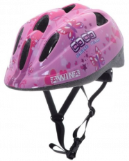Dětská helma na kolo - růžová - Velikost M 52-56cm
