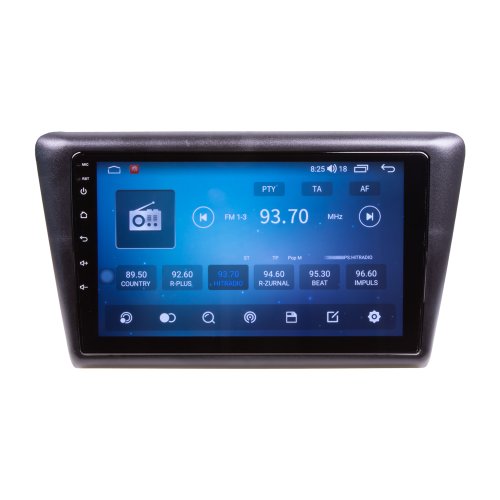 Autorádio pro Škoda Rapid 2012- s 9" LCD, Android, WI-FI, GPS, CarPlay, 4G, Bluetooth, 2x USB