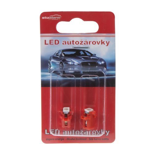 Mini LED B8,3 červená/3SMD