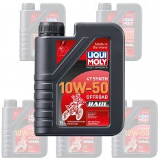 Liqui Moly Oil 4 Stroke - Fully Synth - Offroad Race 10W-50 1L [3051] (Box Qty 6)