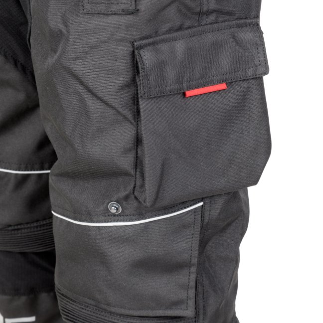 Pánské moto kalhoty W-TEC Thollte velikost M - BARVA: Black, VELIKOST: M