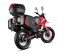 Motocykl Barton motors Hyper 125cc 4t Červená-černá s kufry