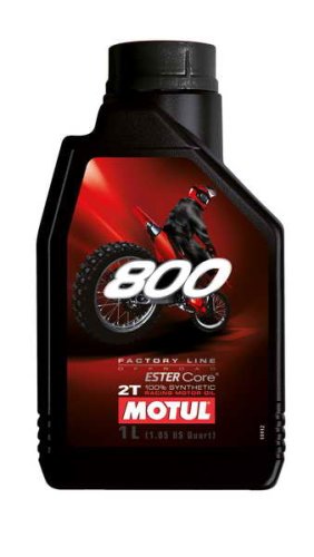 Olej Motul 800 Off-road 2T plně syntetický - 1 litr