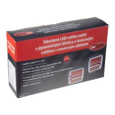 Sdružená LED lampa zadní s dynamickými blinkry 12/24V