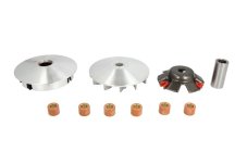 Variátor GY6 125 RACING (průměr řemenice 115mm, pouzdro 15x24x51mm, válečky 18x14mm - hmotnost 10 gramů)