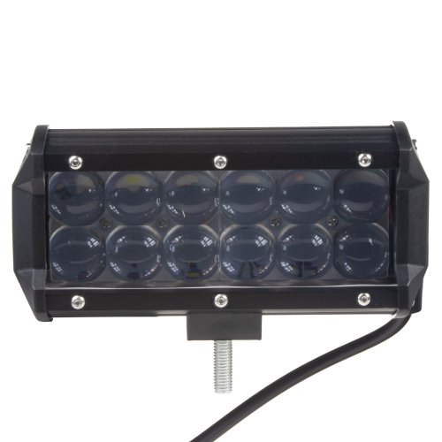 x LED světlo obdélníkové, 12x3W, 162x73x79mm