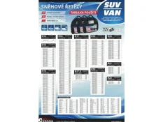 Sněhové řetězy SUV-VAN vel. 255, 8609