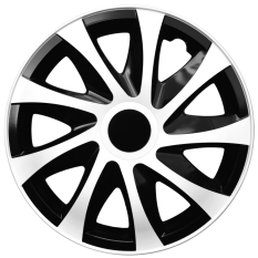 NRM Poklice 14" DRACO CS BLACK-WHITE 4 ks NRM Poklice 14" DRACO CS BLACK-WHITE 4 ks