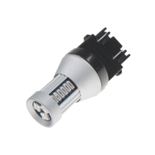 LED T20 (3157) oranžová, 12-24V, 30LED/4014SMD