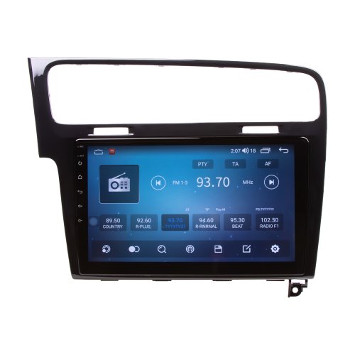 Autorádio pro VW Golf 7 s 10,1" LCD, Android, WI-FI, GPS, Carplay, Bluetooth, 2x USB, 4G