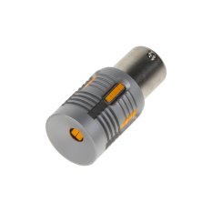 LED BA15s oranžová, 12-24V, 24LED/1W