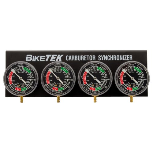 BikeTek Sada budíků pro synchronizaci karburátorů