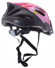 Dětská helma na kolo - růžová - Velikost M 55-58cm