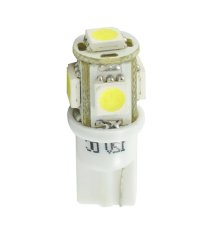 2x Dioda LED L054 - W5W 5xSMD5050 bílá  LB054W, 51083_b