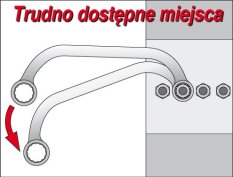 Klíč očkový 14x15 mm typ "C"