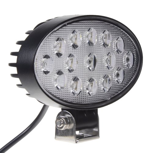 LED světlo oválné, 15x3W, ECE R10