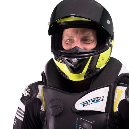 Závodní airbagová vesta Helite e-GP Air