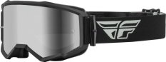 MX zrcadlové motokrosové brýle FLY RACING ZONE Černá/Šedá