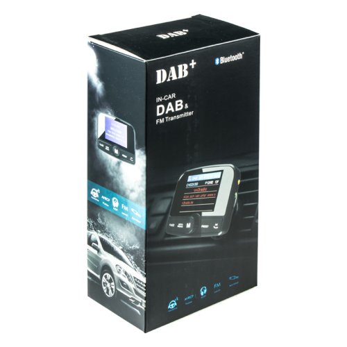 DAB přijímač / Bluetooth HF + přehrávač / micro SD