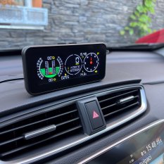 Palubní DISPLEJ 4,2" LCD, GPS měřič rychlosti s vestavěným víceosým gyroskopem